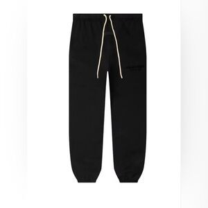 Essentials Fear of God Jet Black Joggers